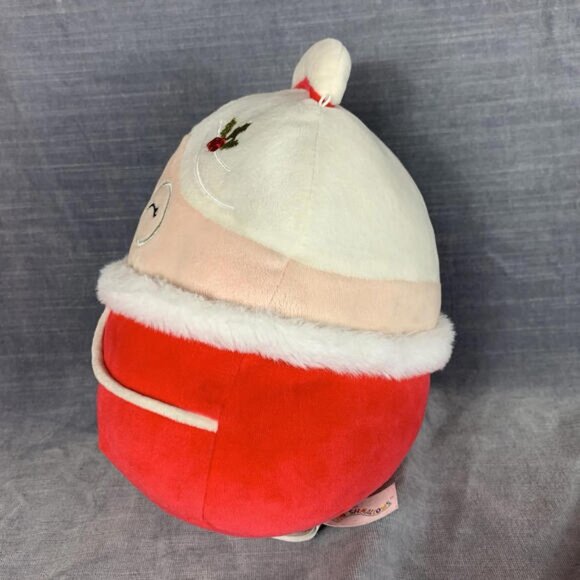 Squishmallow 8Mrs.Santa Claus Nicolette Plush Stuffed Toy Holly Decor 2022 - Picture 2 of 10